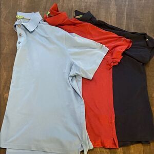 Reebok Golf Polo Shirt - Navy Blue